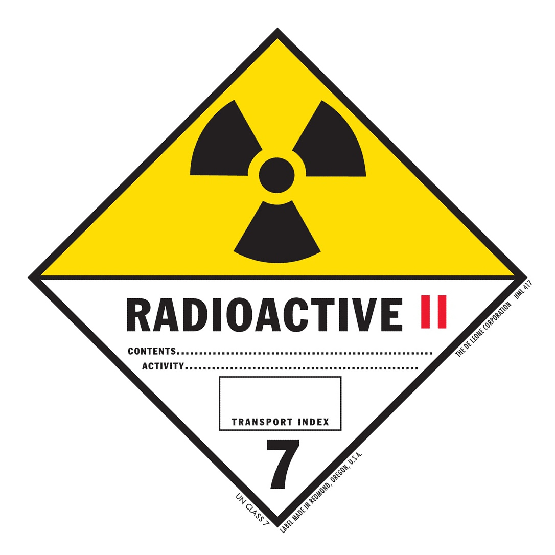 Hazard labels class 4