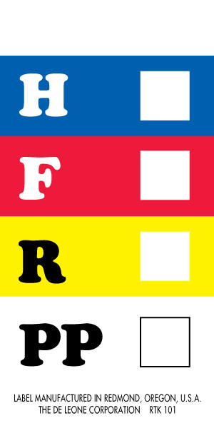 Right To Know Labels