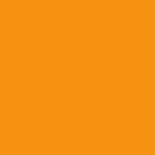 Blank Fluorescent Square Label - 2, Fluorescent Orange Paper, 500